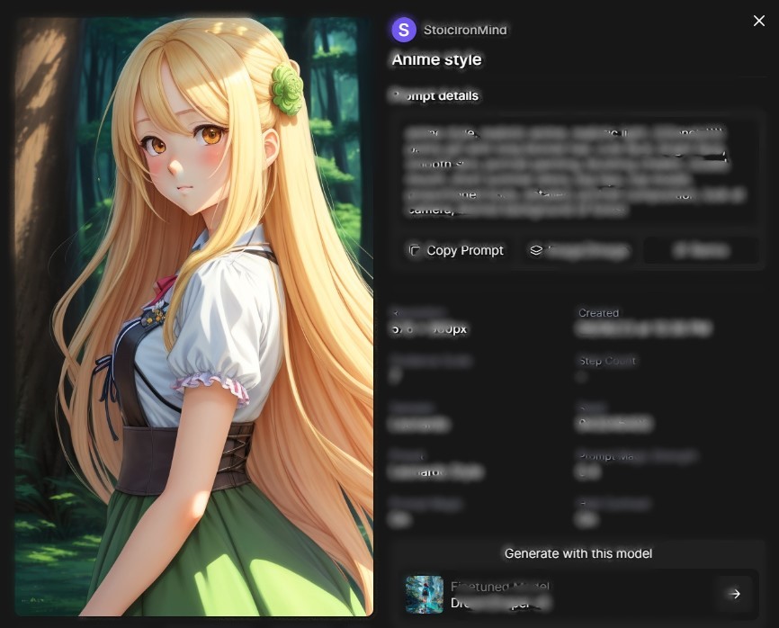 Anime blonde